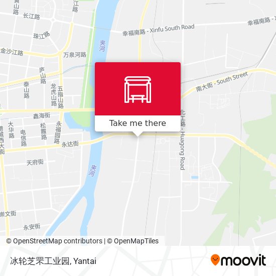 冰轮芝罘工业园 map