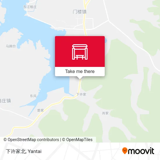 下许家北 map