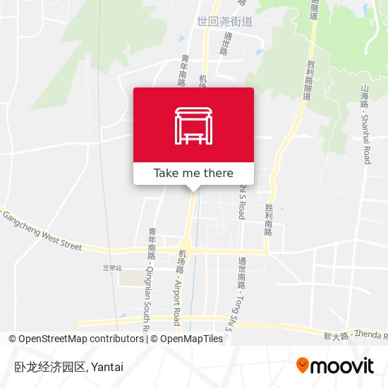 卧龙经济园区 map