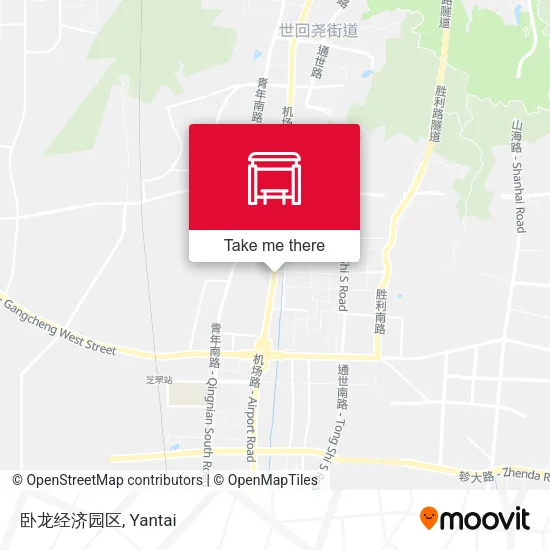 卧龙经济园区 map