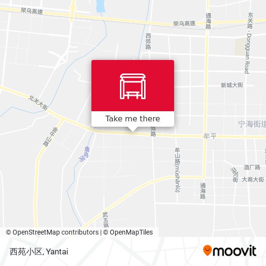 西苑小区 map