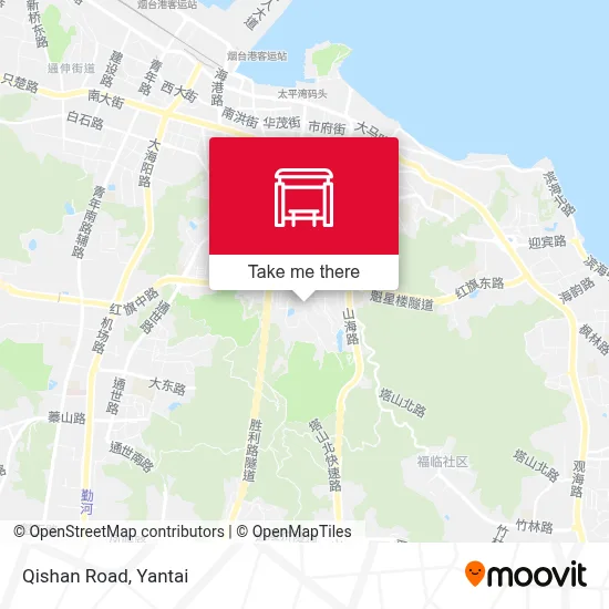 Qishan Road map