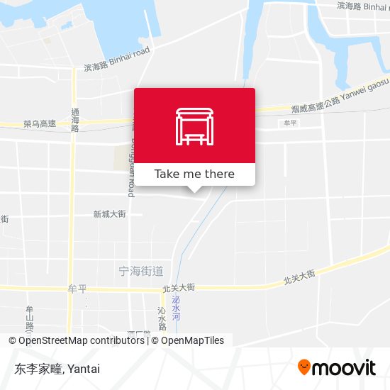 东李家疃 map