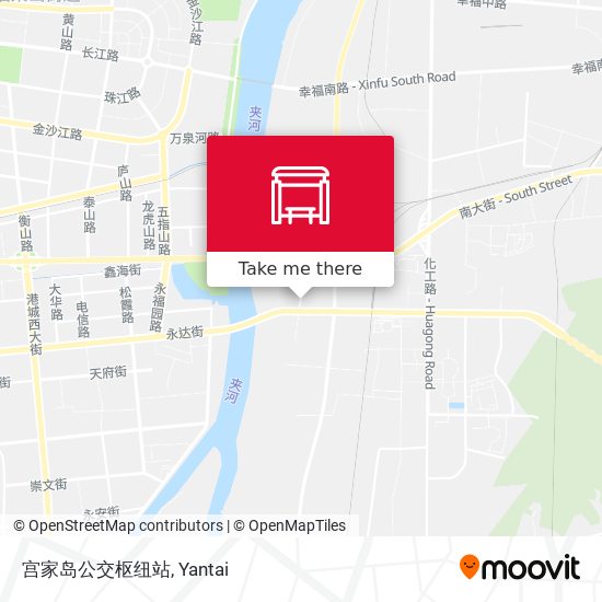 宫家岛公交枢纽站 map