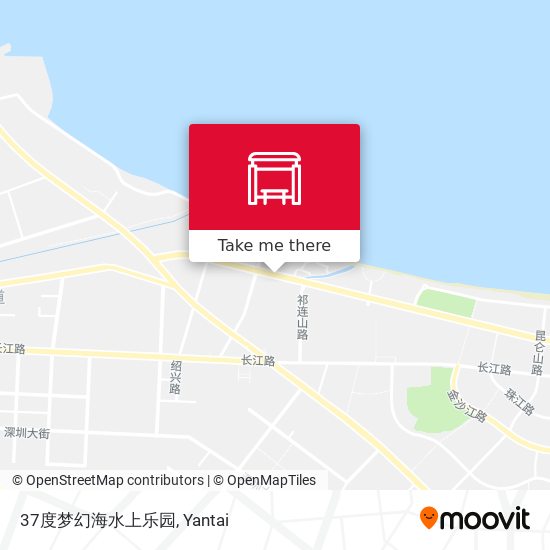 37度梦幻海水上乐园 map