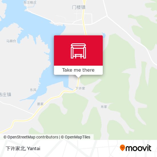 下许家北 map