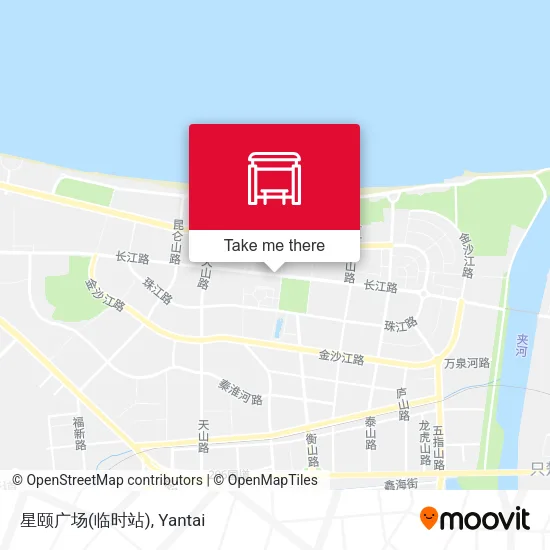 星颐广场(临时站) map