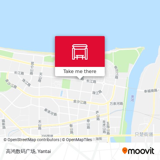 高鸿数码广场 map