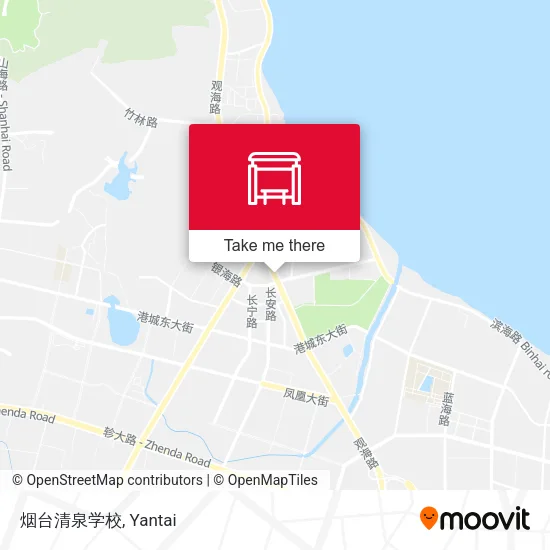 烟台清泉学校 map