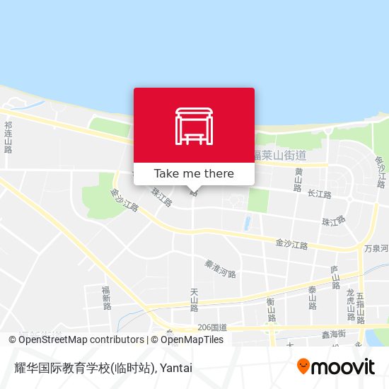 耀华国际教育学校(临时站) map
