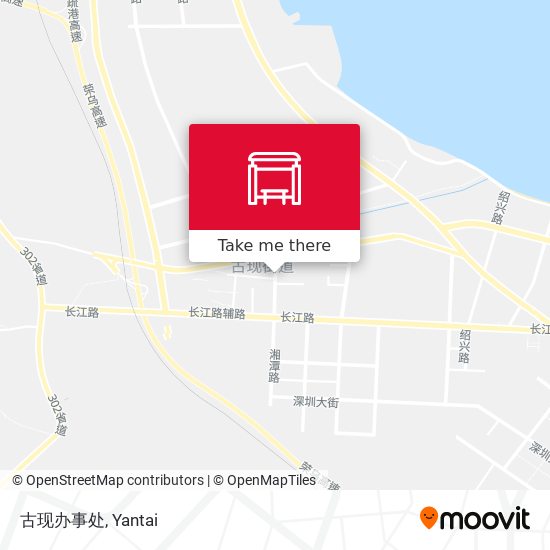 古现办事处 map