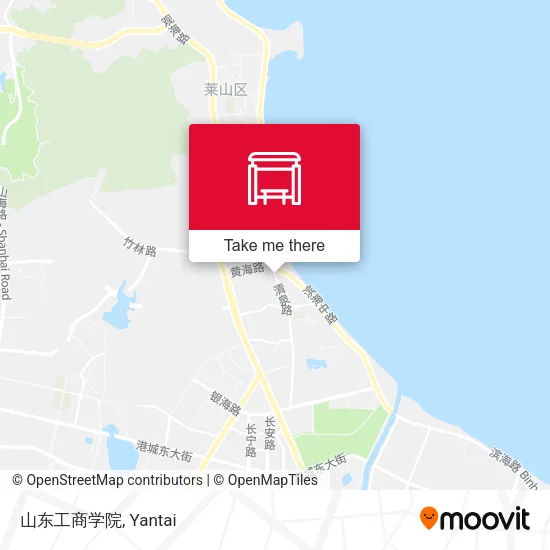 山东工商学院 map