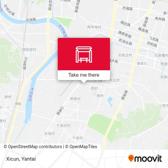 Xicun map