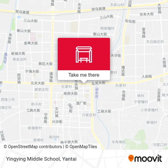 Yingying Middle School map
