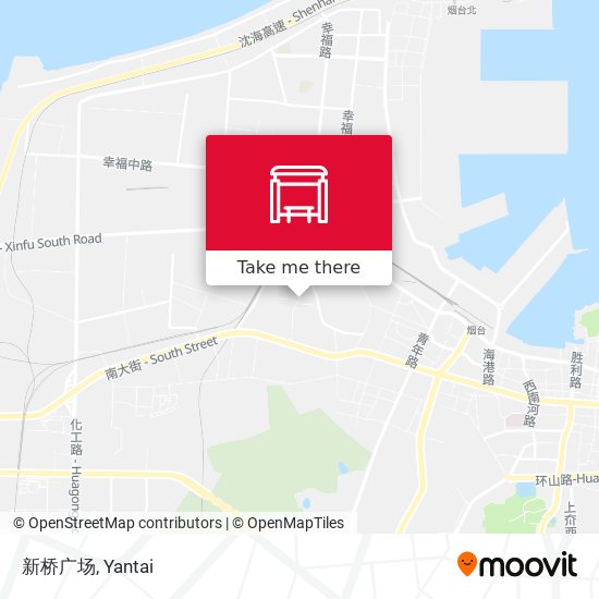 新桥广场 map