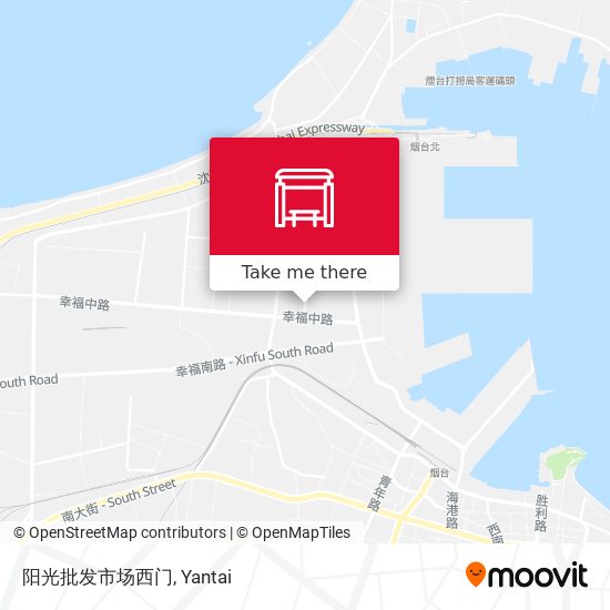 阳光批发市场西门 map