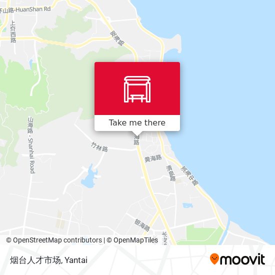 烟台人才市场 map