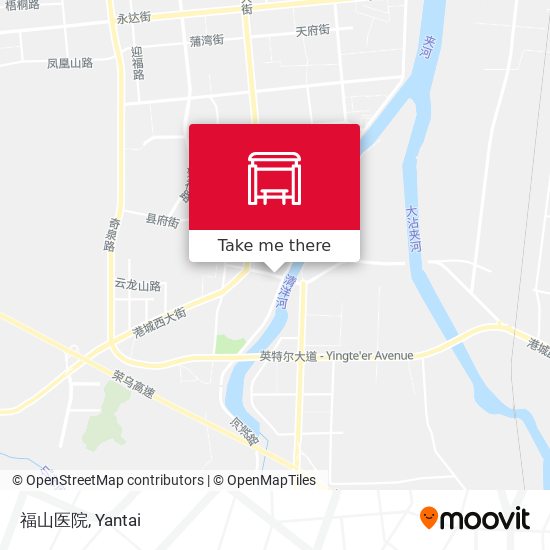 福山医院 map