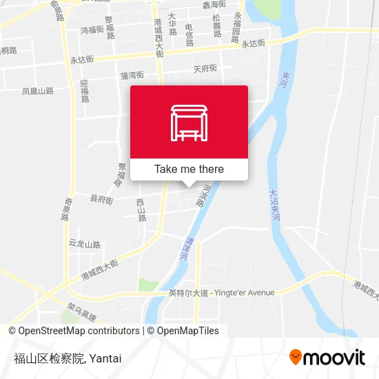 福山区检察院 map