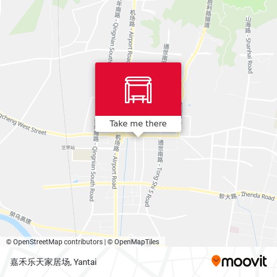 嘉禾乐天家居场 map