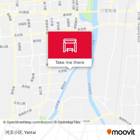 河滨小区 map