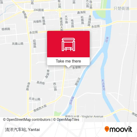 清洋汽车站 map