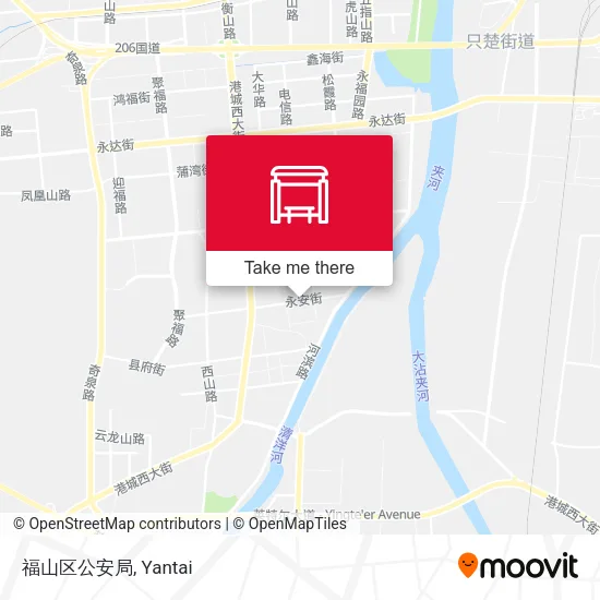 福山区公安局 map