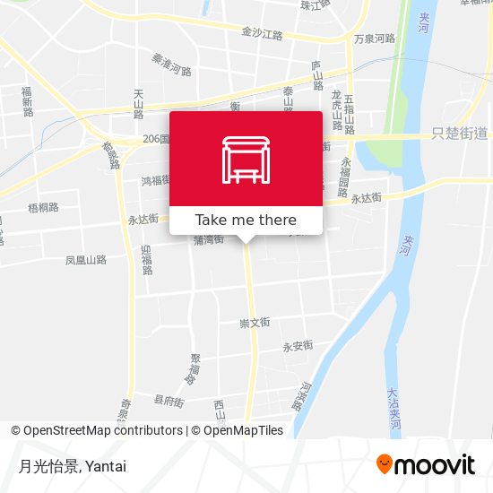月光怡景 map