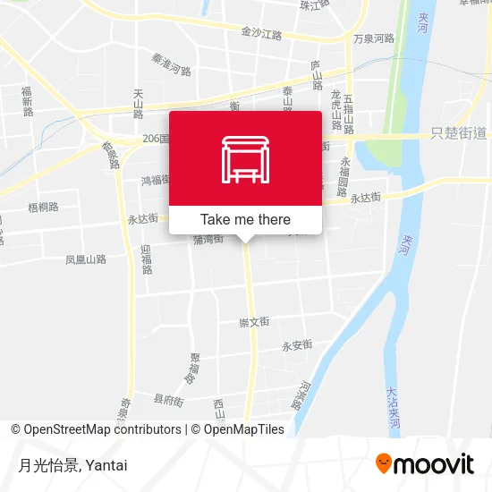 月光怡景 map