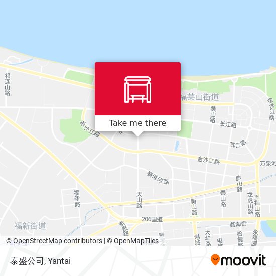 泰盛公司 map
