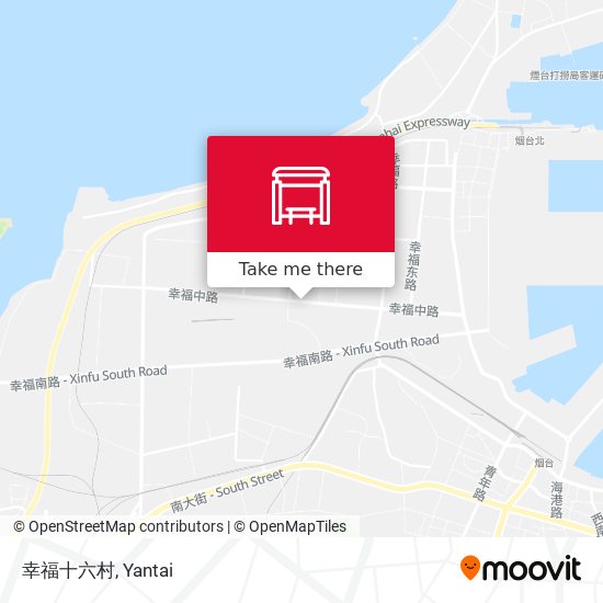 幸福十六村 map