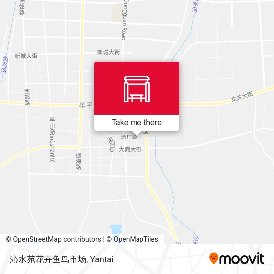 沁水苑花卉鱼鸟市场 map