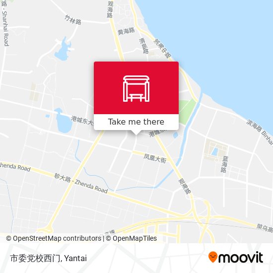 市委党校西门 map