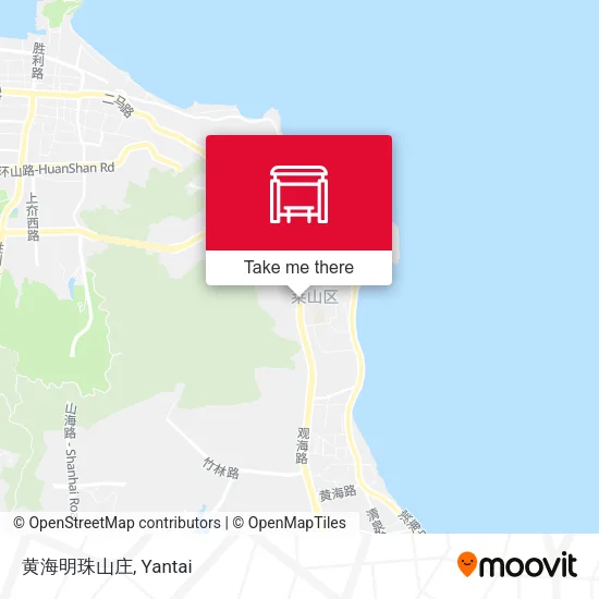 黄海明珠山庄 map