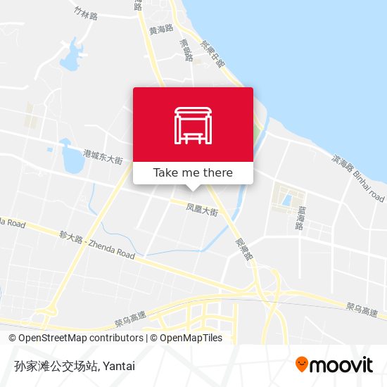 孙家滩公交场站 map