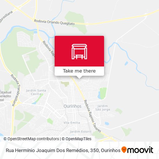 Mapa Rua Hermínio Joaquim Dos Remédios, 350