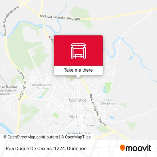 Rua Duque De Caxias, 1224 map