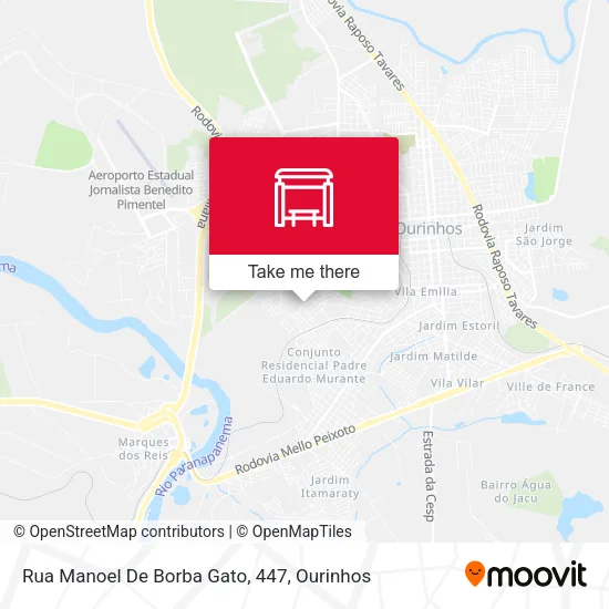 Rua Manoel De Borba Gato, 447 map