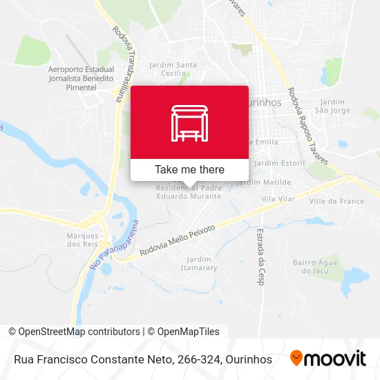 Rua Francisco Constante Neto, 266-324 map