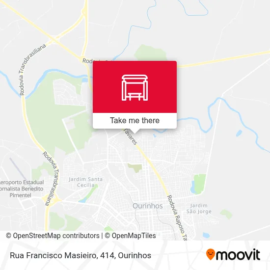 Rua Francisco Masieiro, 414 map