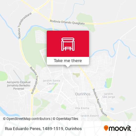 Rua Eduardo Peres, 1489-1519 map