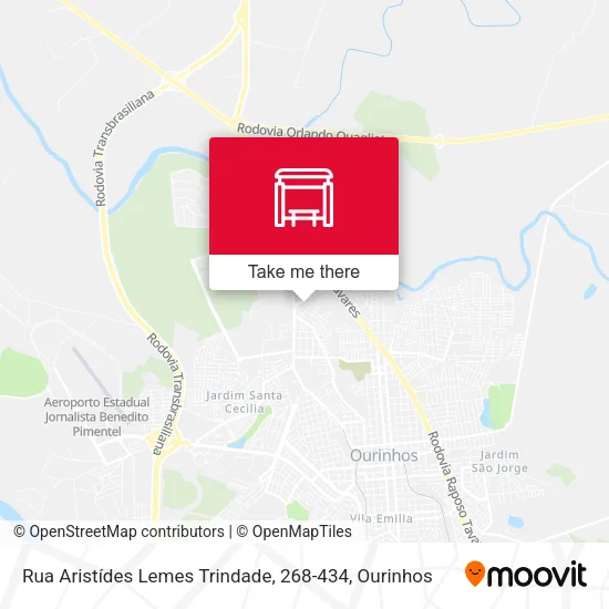 Rua Aristídes Lemes Trindade, 268-434 map