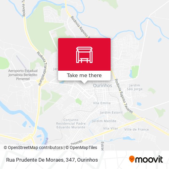 Rua Prudente De Moraes, 347 map