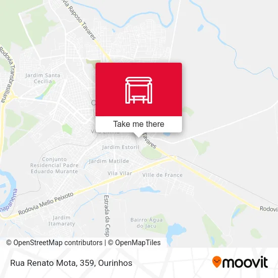Rua Renato Mota, 359 map