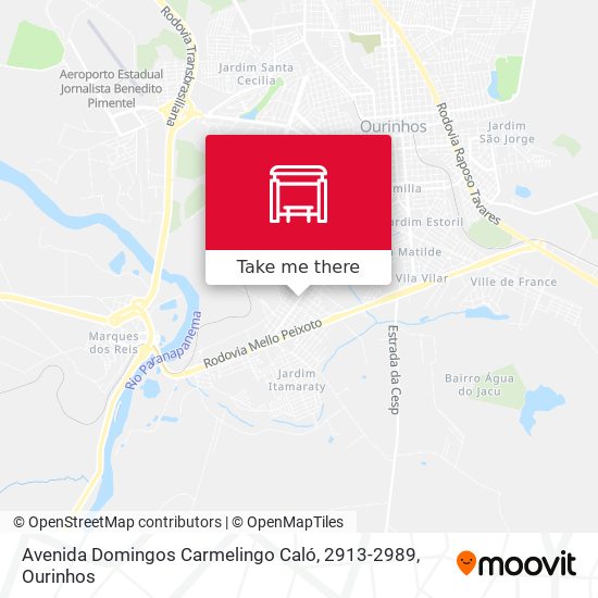 Avenida Domingos Carmelingo Caló, 2913-2989 map