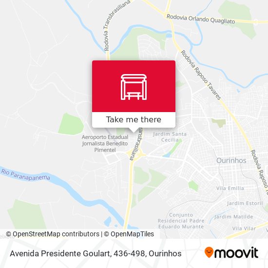 Avenida Presidente Goulart, 436-498 map