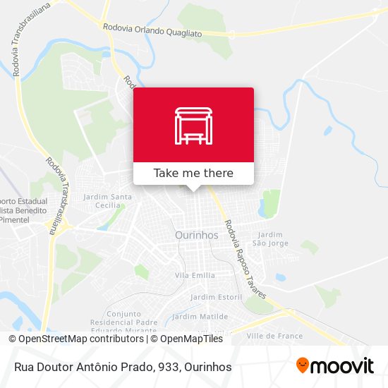 Rua Doutor Antônio Prado, 933 map