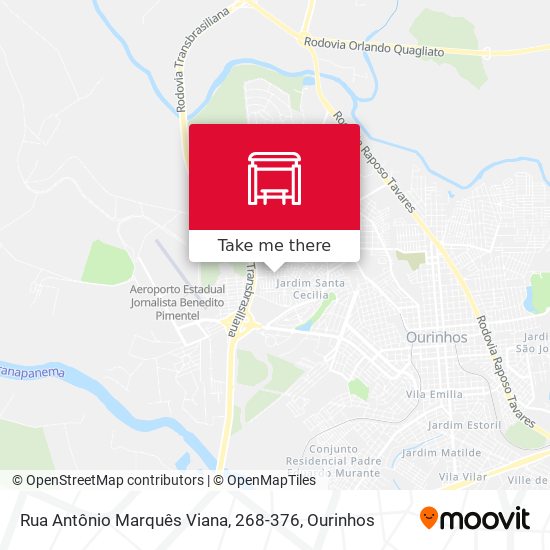 Rua Antônio Marquês Viana, 268-376 map