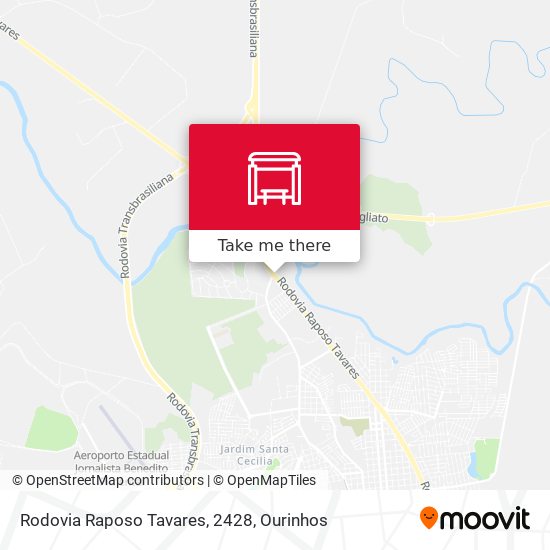 Rodovia Raposo Tavares, 2428 map