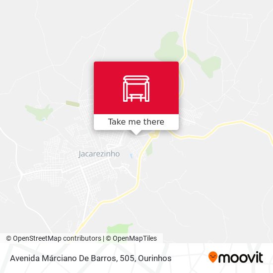 Mapa Avenida Márciano De Barros, 505